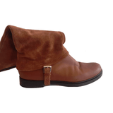 Cristhelen B. Suede Knee Boots - Shoe Bank