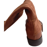 Cristhelen B. Suede Knee Boots - Shoe Bank