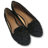 Caligula Black Flats - Shoe Bank