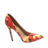 JustFab Floral Heels