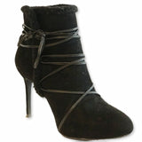 Charles & Keith Laced Stiletto Booties - Shoe Bank