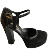 Mi Amor Chunky Heel Pumps - Shoe Bank