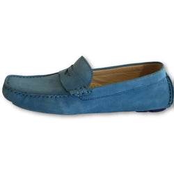 Cole Hann Blue Loafers - Shoe Bank