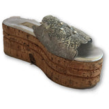Fernando Pensato Cork Platform Heel - Shoe Bank