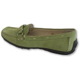 AK Anne Klein Green Loafers - Shoe Bank