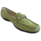 AK Anne Klein Green Loafers - Shoe Bank