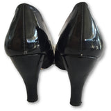 Nine West Black Patent Pumps - Shoe Bank