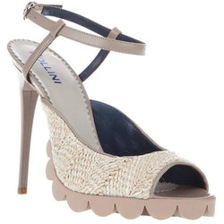 Pollini Nicholas Kirkwood Woven Raffia Sandal - Shoe Bank