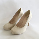 Pelle Sueded Sand Pumps - Shoe Bank