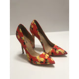 JustFab Floral Heels