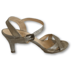Jonak Metallic Silver Sandals - Shoe Bank
