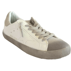 White Cool Sneakers - Shoe Bank