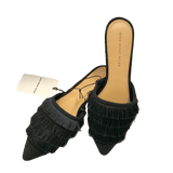 Fringe Toe Ballet Flat